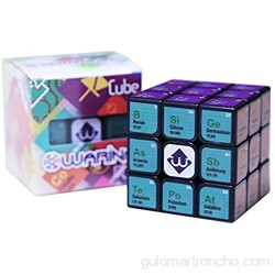 Magic Speed ​​Cube Impresión UV Química para Adultos Herramienta De Aprendizaje De Adultos Pedido 3D Puzzle Magic Cube Regalo Juguetes Educativos para Niños Adultos Blanco