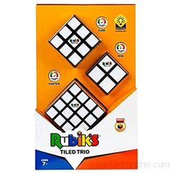 Rubik\'s Tiled Trio Set de Tres Cubos de Rubik 4x4 3x3 y 2x2
