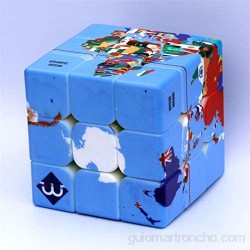 SXFHS Cubo De Velocidad Puzzle Cube Cube De Velocidad Mágica 3X3 El Juguete Más Educativo para Mejorar Efectivamente La Concentración del Niño para La Diversión Y La Resolución Velocidad