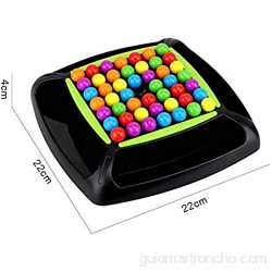 WLCY Rainbow Ball Elimination Game Kid Parent Interaction Family Game Puzzle Magic Chess Toy Set for Boys and Girls Halloween Christmas Birthday Gifts (B)