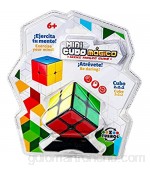 XTURNOS Cubo Mágico Mini 2x2x2 con Peana