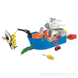 Dickie Toys 203779001 Shark Attack-Barco de Rescate con luz y Sonido Multicolor Größe: 41 x 18 5 x 22 cm