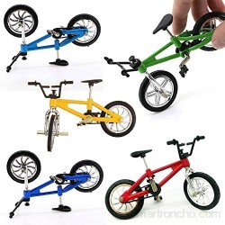 BESLIME Dedo Bikes BMX mini bicicleta juguete aleación dedo bicicleta montaña mini modelo adornos de bicicleta modelo bola Gadgets - 5 piezas