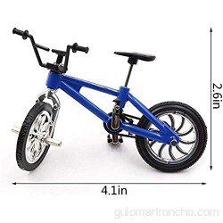 BESLIME Dedo Bikes BMX mini bicicleta juguete aleación dedo bicicleta montaña mini modelo adornos de bicicleta modelo bola Gadgets - 5 piezas