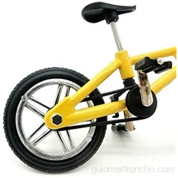 BESPORTBLE Mini Patinetas de Dedo Y Bicicletas Set Juguetes de Movimiento de La Yema del Dedo de La Bicicleta del Dedo para Niños Favores de La Fiesta de Cumpleaños de Los Niños (Patrón Aleatorio)