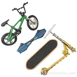 better18 Juguete educativo de dedo mini juego de deportes – skateboards juguete educativo divertido para niños Mini Finger Skateboard Set ligero
