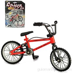 Bicicleta de dedo Juguetes de metal en miniatura Deportes extremos Finger Cycling Mountain Bike Juegos creativos Kids Christmas Gift (Color al azar)