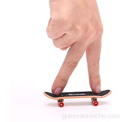 Dorime 1 Pieza versión básica Parque del patín con la rampa del diapasón Piezas para SkateboardsToys Finger diapasón para Niños