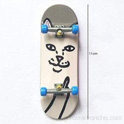 IPOTCH Mini Diapasón Patineta de Dedos Profesional Fingerboard Finger Skateboards Regalo de Cumpleaños para Niños - #A