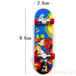 iwobi Finger Skateboards 10pcs Mini diapasón Patineta de Dedos Profesional Juegos de Deportes Niños