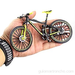 Pppby 1 Pieza de Juguete Modelo de Bicicleta de simulación de Bicicleta de Dedo en Miniatura a Escala 1:10 Portátil Ideal para Juguete de Movimiento con la yema del Dedo