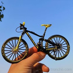 Pppby 1 Pieza de Juguete Modelo de Bicicleta de simulación de Bicicleta de Dedo en Miniatura a Escala 1:10 Portátil Ideal para Juguete de Movimiento con la yema del Dedo