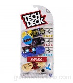 Tech Deck 6028815 Pack Finger Skates x4 (Modelo Aleatorio)