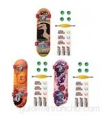 WOWOWO Alloy Stand Finger Skateboard Fingerboard Board Skate Trucks Kid Toys Regalo para niños
