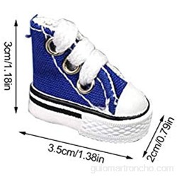 YESS Mini Zapatos De Skate Mini Zapatos De Lona para Dedos De 35 Cm Traje De Monopatín Profesional para Dedos Zapatos De Baile con Dedos 2020 35 CM 2 CM 3 CM Well-Suited （1 Zapato