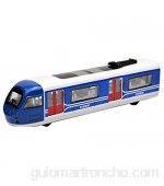 Black Temptation Tren de Metro Trenes Modelo de Juguete Locomotora de simulación Niños Juguete Azul